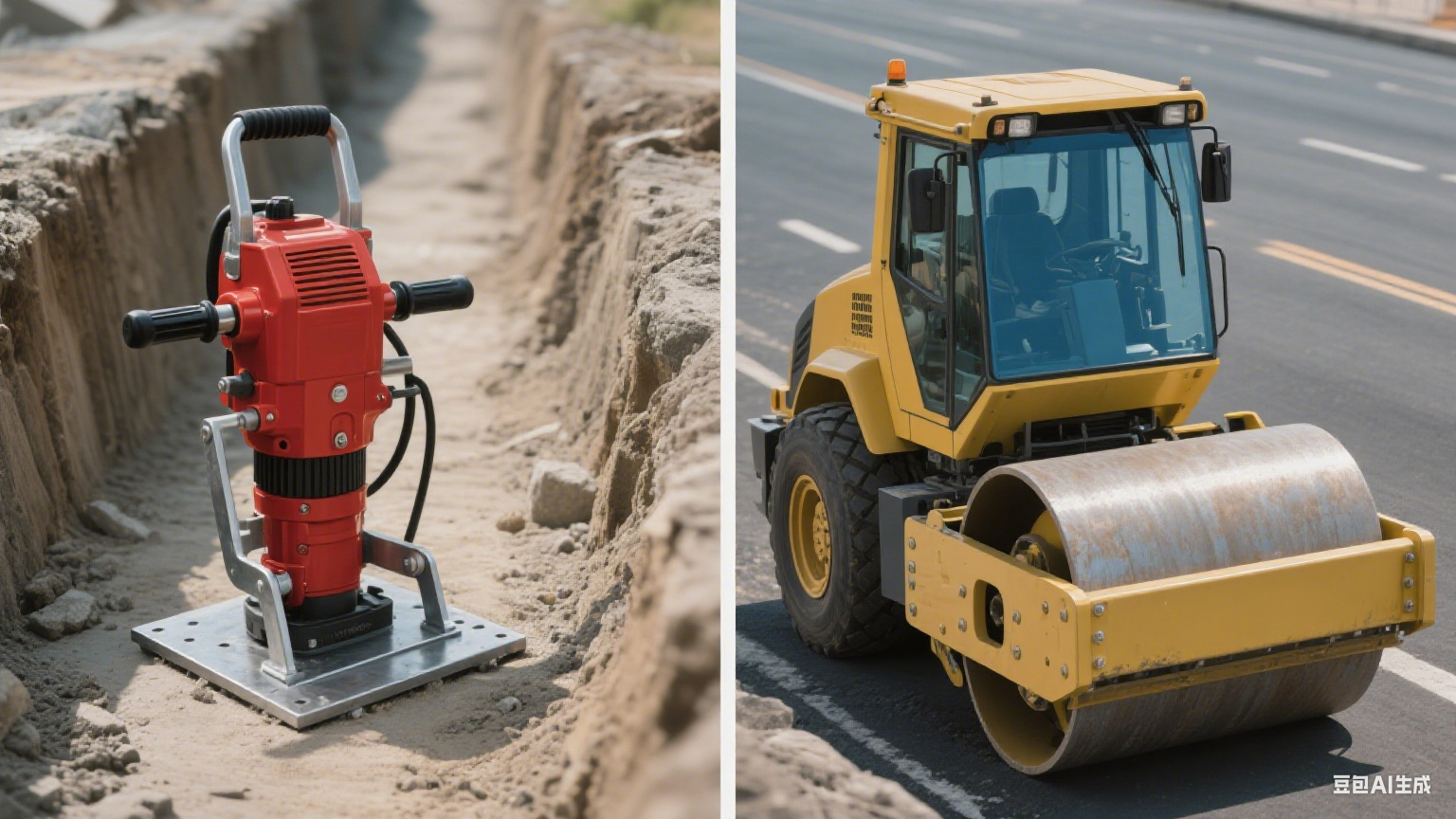 Compactor vs Road Roller: Simplified Guide to Choosing Equipment